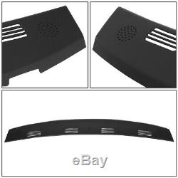 For 2002-2005 Ram Truck 1500 2500 Abs Defrost Vent Cap+dashboard Cover Overlay
