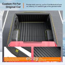 For 2019-2026 Chevy Silverado 1500 Bed Mat Truck Bed Rail Caps Tailgate Mat