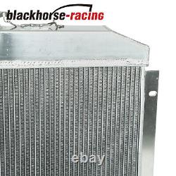 For 47-54 Chevy Truck Suburban L6 Full Aluminum 3-Row Racing Cooling Radiator