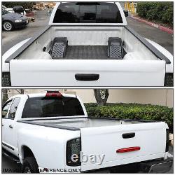 For 80-97 Ford F150/f250/f350 8ft Fleetside Pair Truck Bed Side Rail Molding Cap