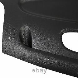 For 98-02 Dodge Ram Truck 1500 2500 3500 Dashboard Cap Bezel Cover Overlay Black