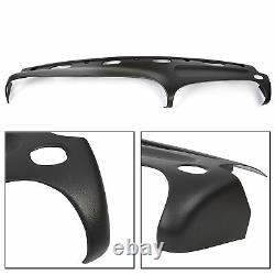 For 98-02 Dodge Ram Truck 1500 2500 3500 Dashboard Cap Bezel Cover Overlay Black