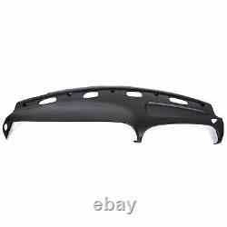 For 98-02 Dodge Ram Truck 1500 2500 3500 Dashboard Cap Bezel Cover Overlay Black