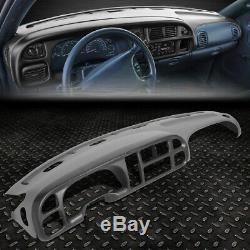 For 98-02 Dodge Ram Truck 1500-3500 Dashboard Cover Cap Overlay+instrument Bezel