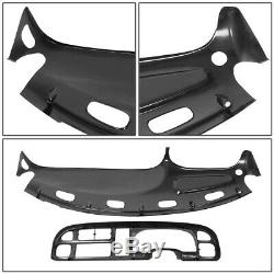 For 98-02 Dodge Ram Truck 1500-3500 Dashboard Cover Cap Overlay+instrument Bezel