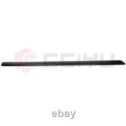 For 99-06 Chevy Silverado Sierra 6'6 Bed Black Truck Rail Caps Cover Molding