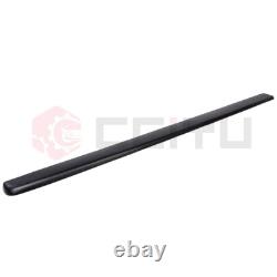 For 99-06 Chevy Silverado Sierra 6'6 Bed Black Truck Rail Caps Cover Molding