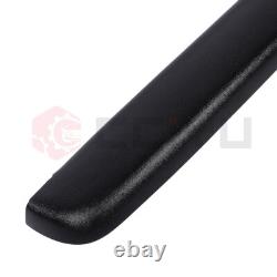 For 99-06 Chevy Silverado Sierra 6'6 Bed Black Truck Rail Caps Cover Molding