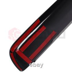 For 99-06 Chevy Silverado Sierra 6'6 Bed Black Truck Rail Caps Cover Molding