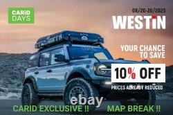 For Chevy Silverado 1500 19-24 Westin 16-10014 Exp Truck Cap Toolbox Shelf