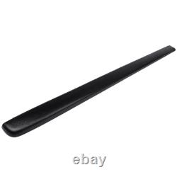 For Chevy Silverado Sierra 99-06 6'6 Bed Truck Rail Caps Cover Molding Black