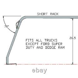 For Toyota Tundra 2000-2010 U. S. RACK 84510211 Truck Cap Universal Rack