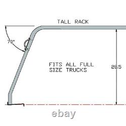 For Toyota Tundra 2000-2010 U. S. RACK 84510211 Truck Cap Universal Rack