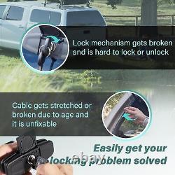 For Truck Cap & Tonneau Cover Twist Lock, Handle 113436 100XQ 700 100XL