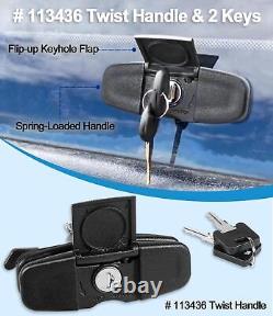 For Truck Cap & Tonneau Cover Twist Lock, Handle 113436 100XQ 700 100XL