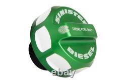 Fuel Cap for 2008-2020 Ford Powerstroke Limited Edition Sinister Green Fuel Cap for 2008-2020 Ford Powerstroke Limited Edition Sinister Green