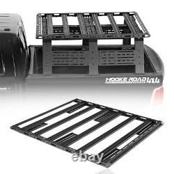 Full-Size Truck Cap Rack Platform Rack Truck Bed Cargo Carrier for F-150 Ram GMC