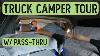 Full Timing Truck Topper Camper Tour Truck Cap Camper Build