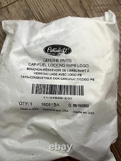 GENUINE OEM PETERBILT Semi Trucks Locking Fuel Cap with Logo part#11-04859-200