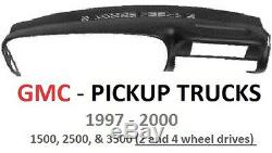 GMC & Chevy Pickup Truck 1500 2500 3500 Dash Cover Cap 1997 1998 1999 2000