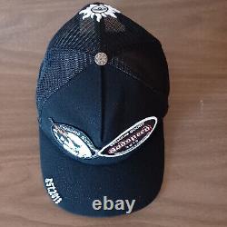 Godspeed New York Premium Goods Trucking Company GS Black Dual Patch Trucker Hat