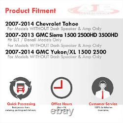 Gray Dashboard Cover Overlay Cap For 2007-2013 Chevy Silverado LTZ / Sierra SLT