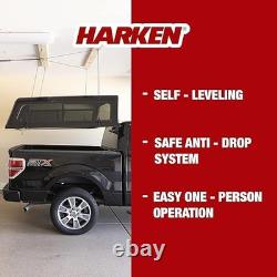 HARKEN Truck Cap Garage Hoist System 200lb Capacity 4-Point Lift, 10ft Ceiling