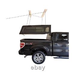 HARKEN Truck Cap Overhead Garage Storage Hoist, Self-Leveling, Safe Anti-Dr