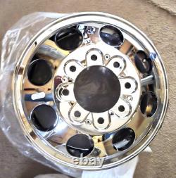 HWT Dually Truck Set 2-Front 2-Rear Rims & Caps