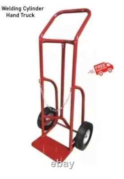 Hand Truck Dolly Welding Cylinder Standard Gas Tank Bottle 500 lb Cap. Cart NEW