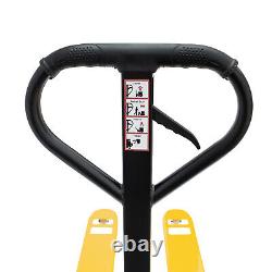 Heavy Duty 4400 lbs Cap 48L x 21W Pallet Jack Truck Manual with Wheels Hand