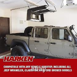 - Heavy Truck Cap Hardtop Overhead Garage Storage Hoist for Trucks, Jeep Wran