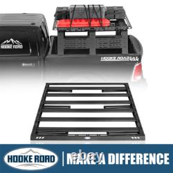 Hooke Road Full-Size Aluminum Truck Cap Platform Rack Trunk Bed Cargo Carrier
