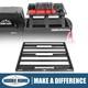 Hooke Road Full-size Aluminum Truck Cap Platform Rack Trunk Bed Cargo Carrier