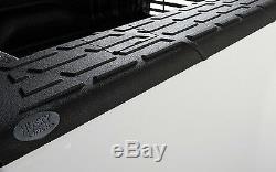 Husky Liner Quad Caps Bed Rail Protector 07-14 Chevy Silverado 5' 8 Bed (BLACK)