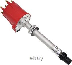 Ignition Distributor 4.3L V6 TBI EFI Red Distributor Cap Rotor Kit Red Cap &