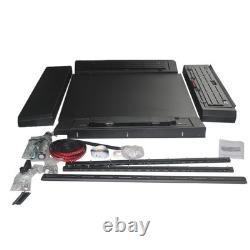 Jeep Gladiator Low Profile Aluminum Truck Cap Topper with Cross Bars