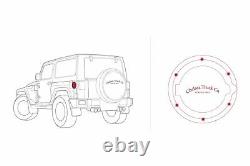 Jeep Wrangler Jk (2007-2018) Kahn Chelsea Truck Company Logo Fuel Filler Cap