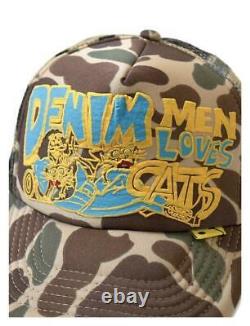 KAPITAL Denim Men Loves Cats Camouflage Truck Cap Japan Limited Original