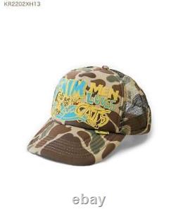 KAPITAL Denim Men Loves Cats Camouflage Truck Cap Japan Limited Original