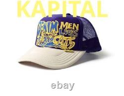 KAPITAL Denim Men Loves Cats Truck Cap #0215A