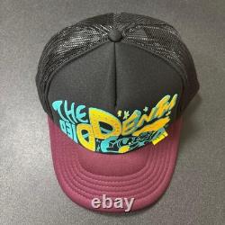 KAPITAL THE DENIM Truck Cap Adjustable Black x Red Men One Size New Unused Japan