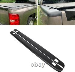 KUAFU Truck Bed Rail Caps Cover Compatible with 2007-2014 Chevrolet Chevy