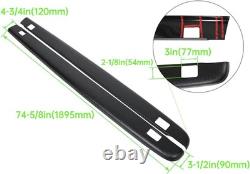 KUAFU Truck Bed Rail Caps Cover Compatible with 2007-2014 Chevrolet Chevy