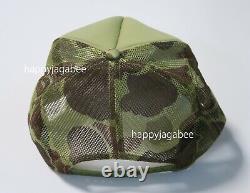 Kapital Capital Denim Men Loves Cats Camouflage Truck Mesh Cap From Japan New