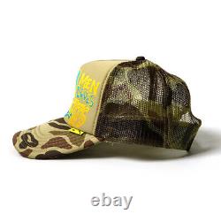 Kapital Capital Denim Men Loves Cats Camouflage Truck Mesh Cap From Japan New