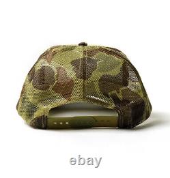 Kapital Capital Denim Men Loves Cats Camouflage Truck Mesh Cap From Japan New