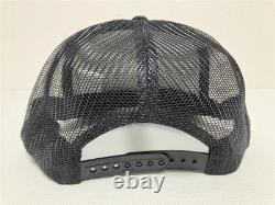 Kapital DENIM REPAIR SERVICE PT truck cap hat trucker black gray