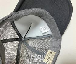 Kapital DENIM REPAIR SERVICE PT truck cap hat trucker gray black