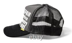Kapital DENIM REPAIR SERVICE PT truck cap hat trucker gray black